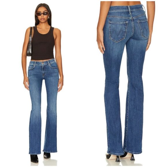 💕MOTHER💕 The Down Low Weekender Heel Jeans ~ Right On! 30 NWOT - Picture 7 of 16